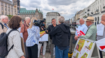 Petitionsübergabe