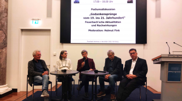 Das Schluss-Podium der Tagung