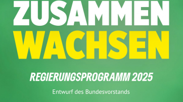 Regierungsprogramm von Bündnis 90/Die Grünen