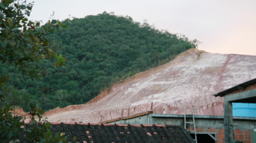 Regenwaldabholzung in Brasilien