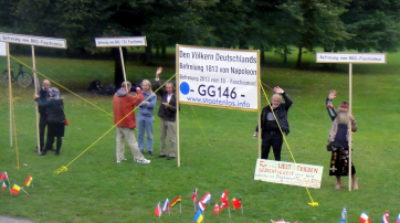 "Protestkundgebung" von sogenannten "Reichsbürgern"