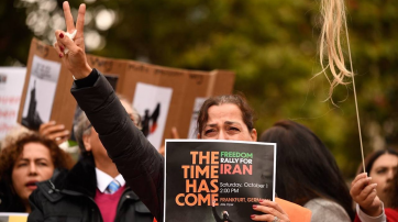 Solidaritätskundgebung für die Proteste im Iran