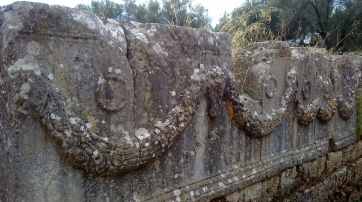 Überreste des historischen Sparta