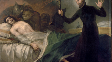 Goya: Der Heilige Franziskus Borgia führt einen Exorzismus durch