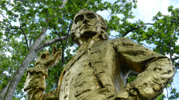 Statue von Thomas Paine in Paris