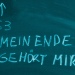 Hinweisschild zum ersten Bündnistreffen 2016
