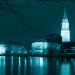 Kiel bei Nacht (Ausschnitt)