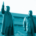 Statuen von Kim Il Sung und Kim Jong Il 