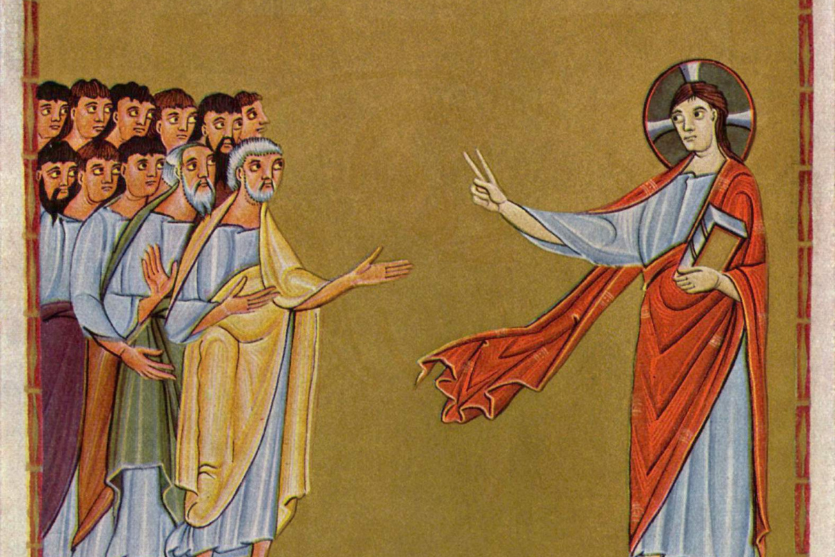 Christus spricht zu den Jüngern