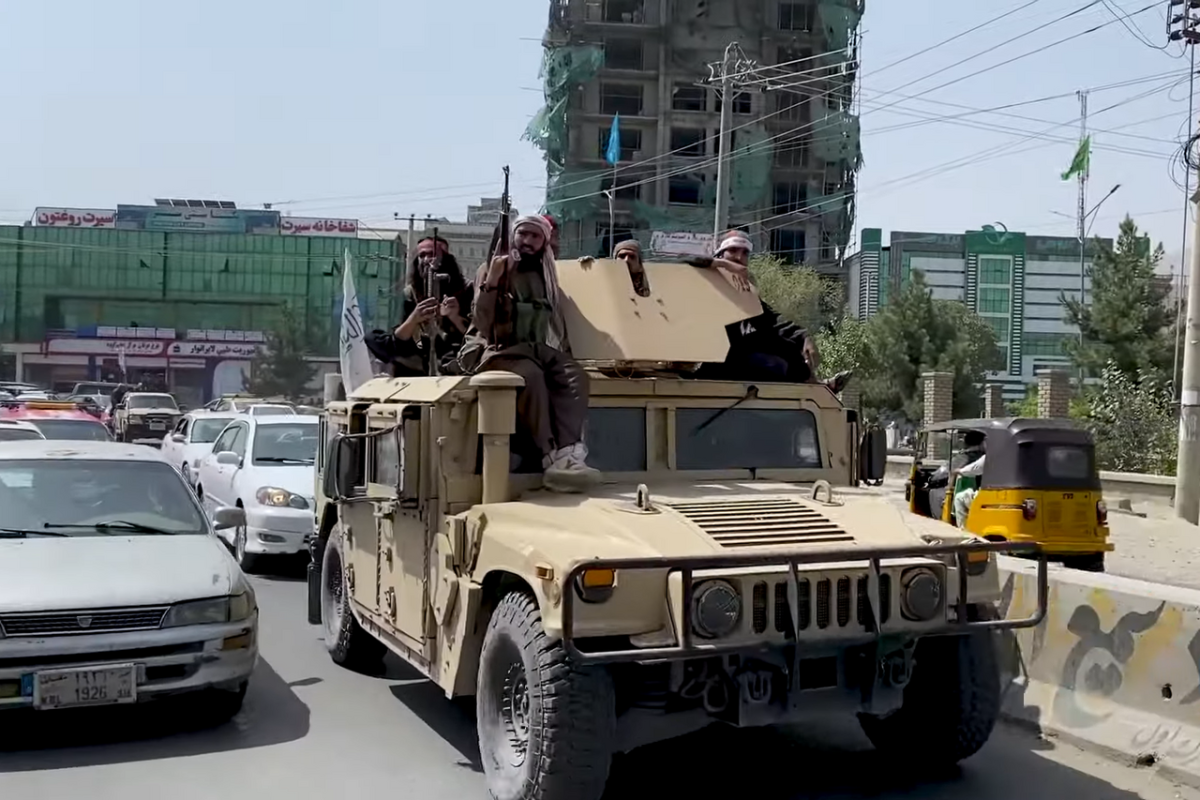 Taliban-Fahrzeug