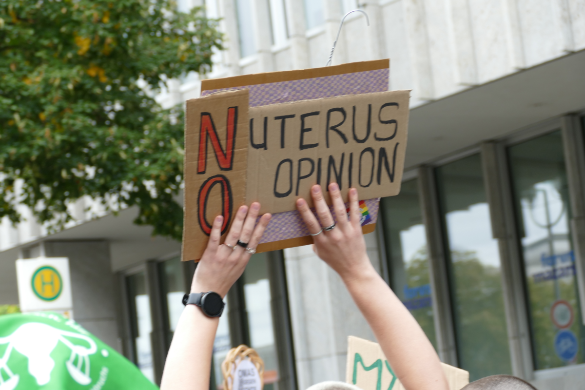 Demo für sexuelle Selbstbestimmung