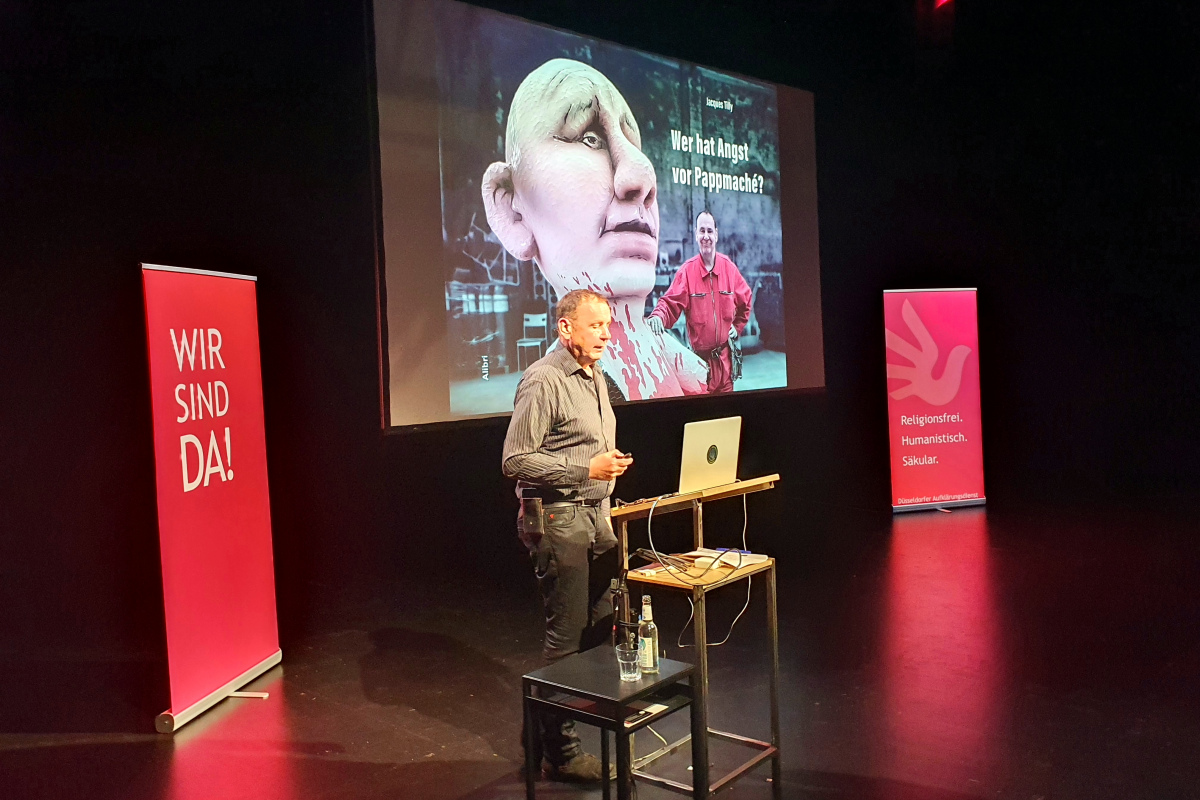 Vortrag von Jacques Tilly beim DA!