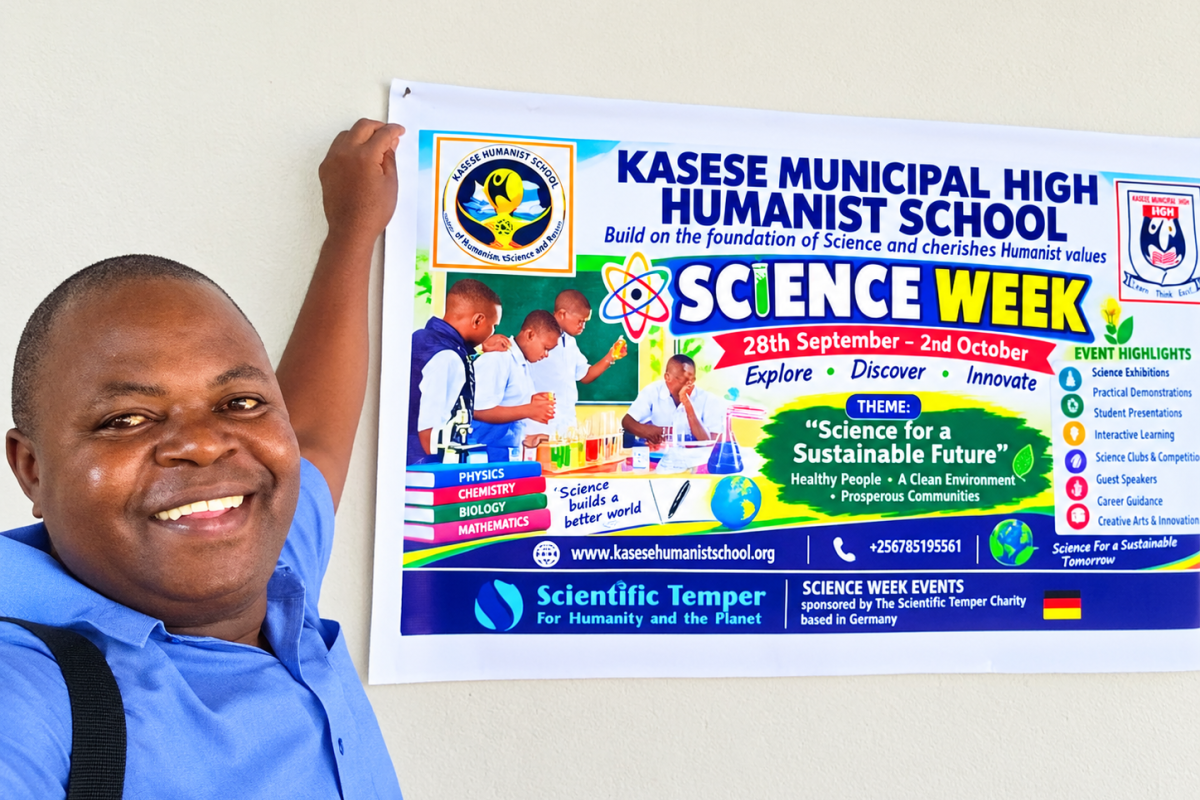 Poster zur Ankündigung der „Science Week“