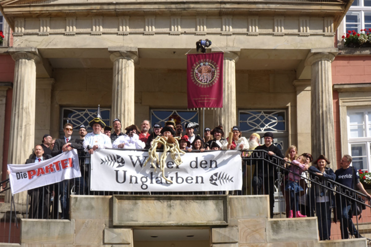 10 Jahre "Kirche des Fliegenden Spaghettimonsters Deutschland e.V."