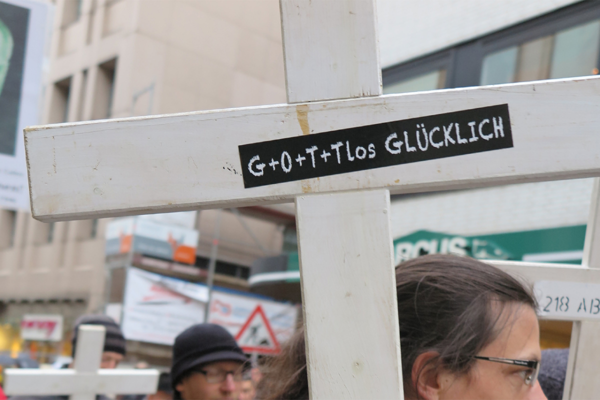 1000 Kreuze Marsch Münster 2017