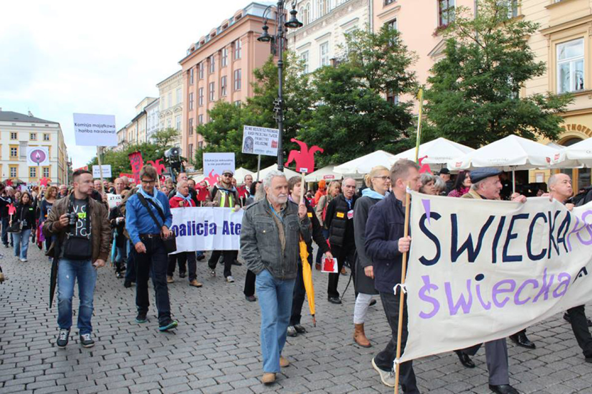 Marsch am Hauptmarkt