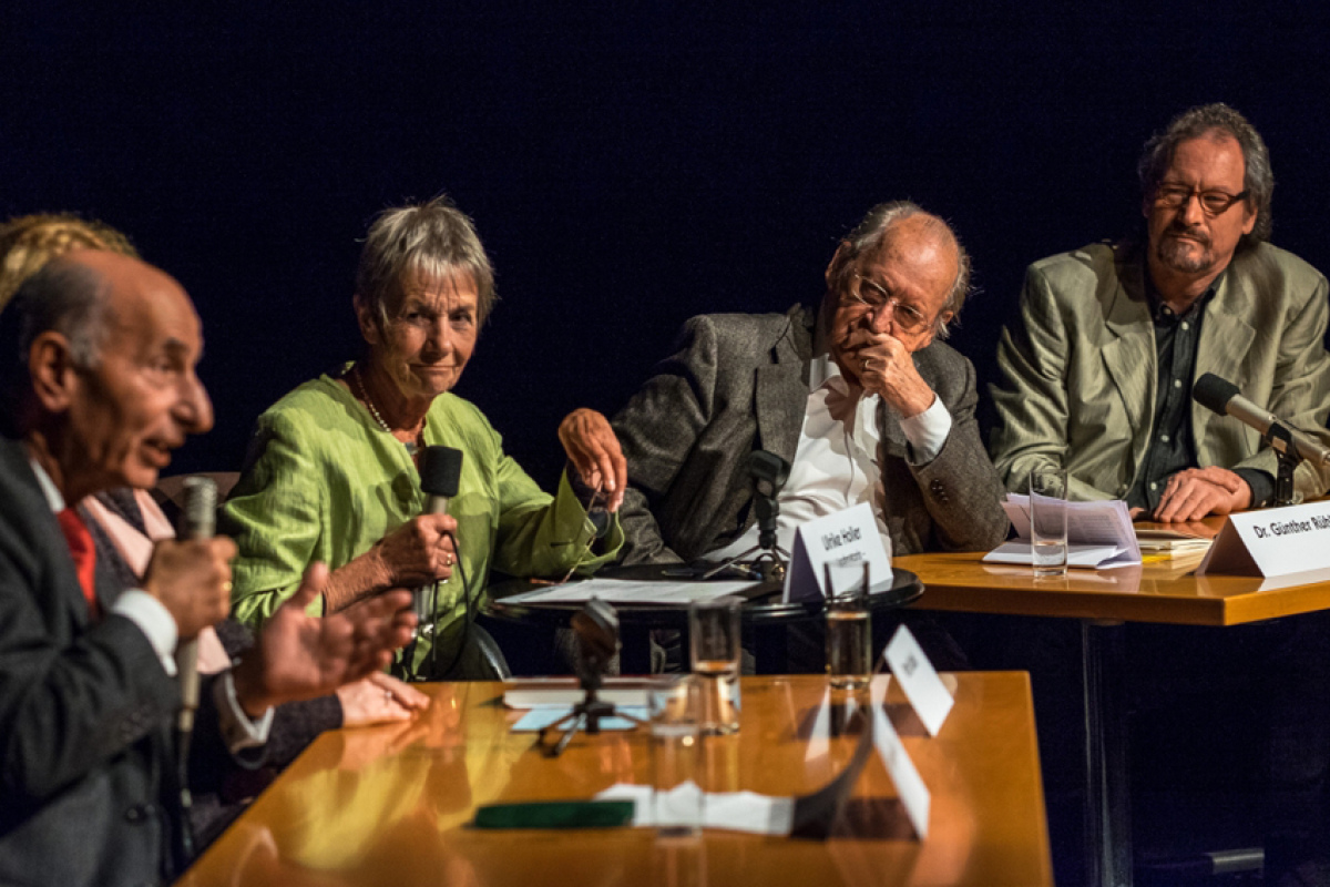 Hermann Alter, Ulrike Holler, Günther Rühle, Peter Menne