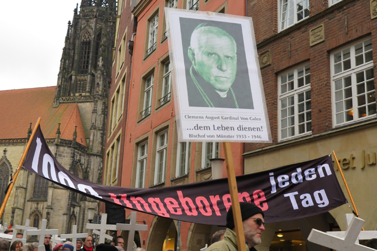 1000 Kreuze Marsch Münster 2016