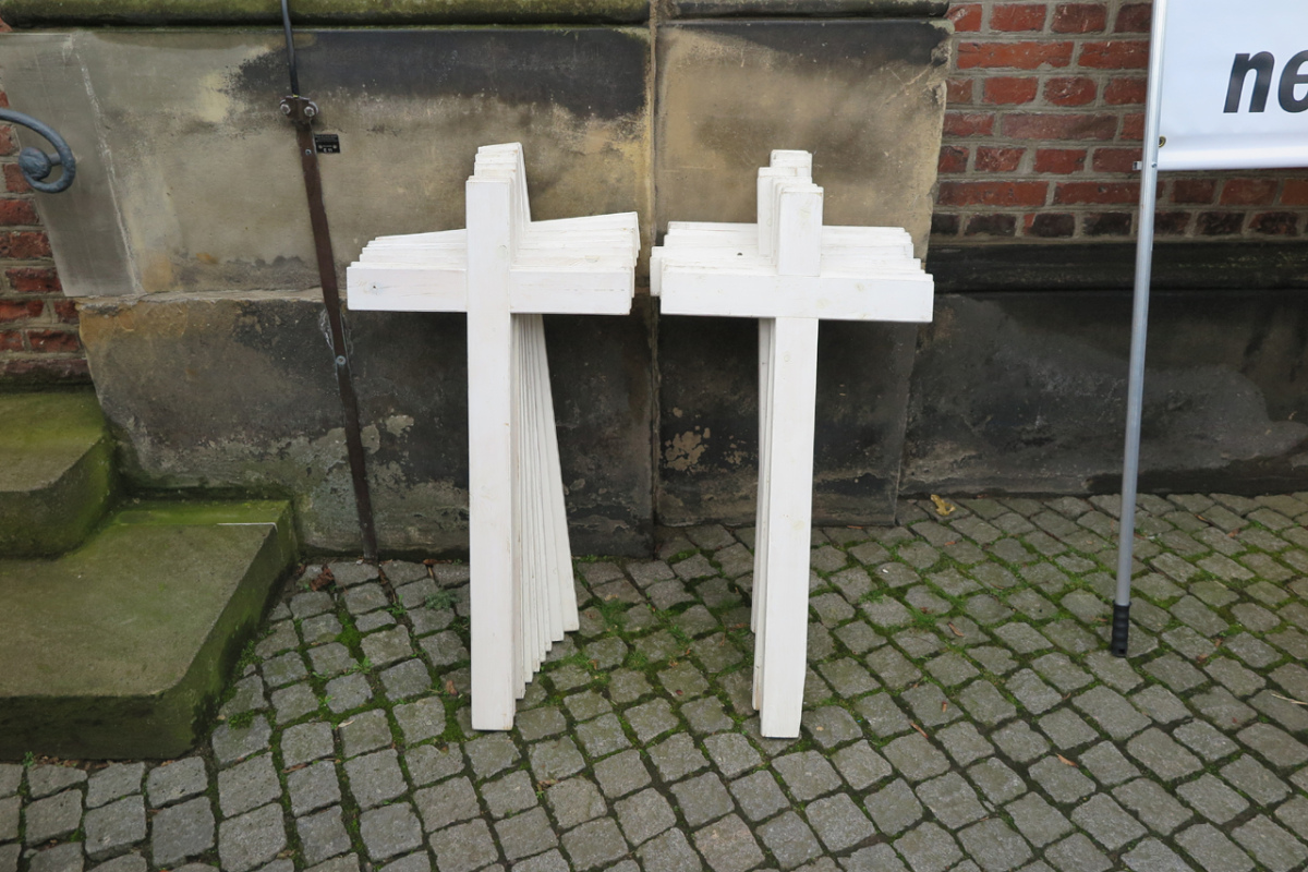1000 Kreuze Marsch Münster 2017