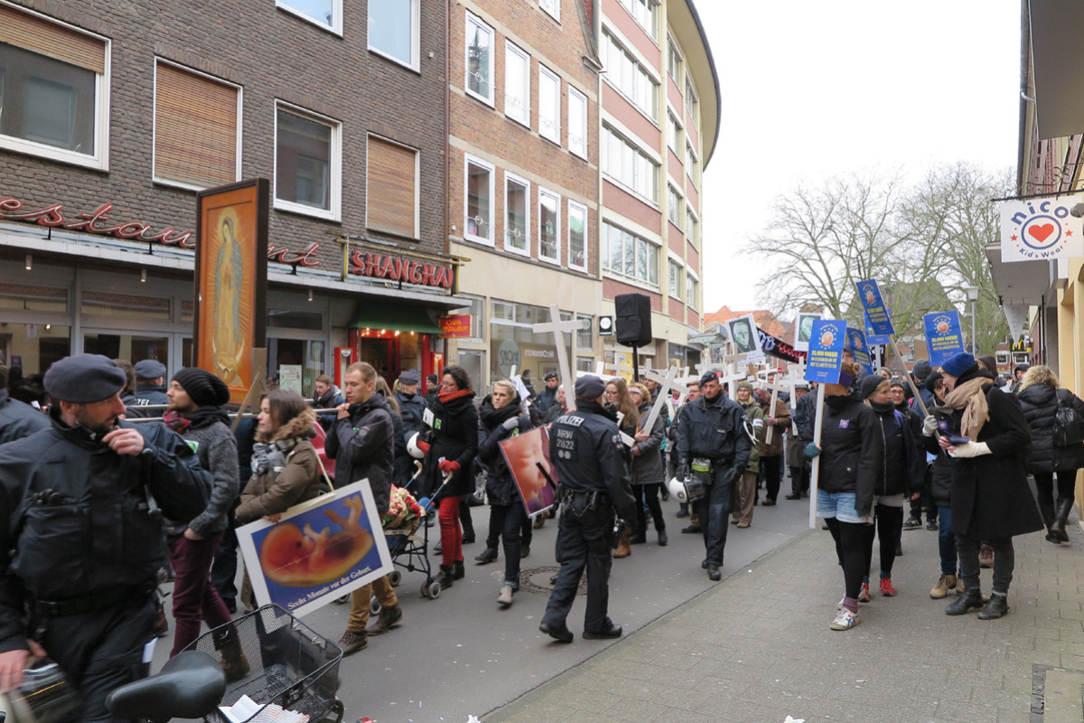 1000 Kreuze Marsch Münster 2016