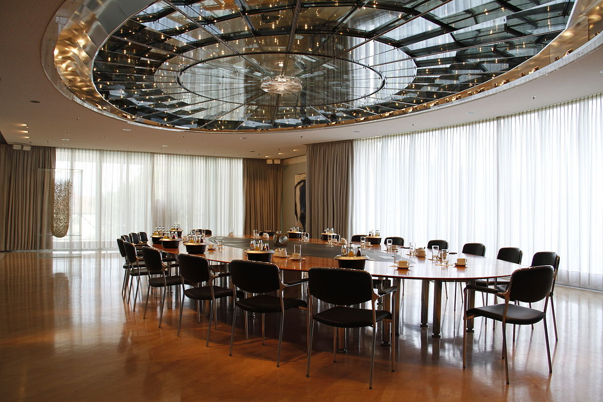 Kabinettsaal in der Bayerischen Staatskanzlei
