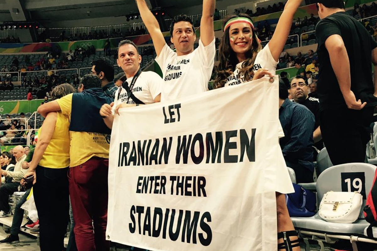 Let Iranian Women enter their stadiums