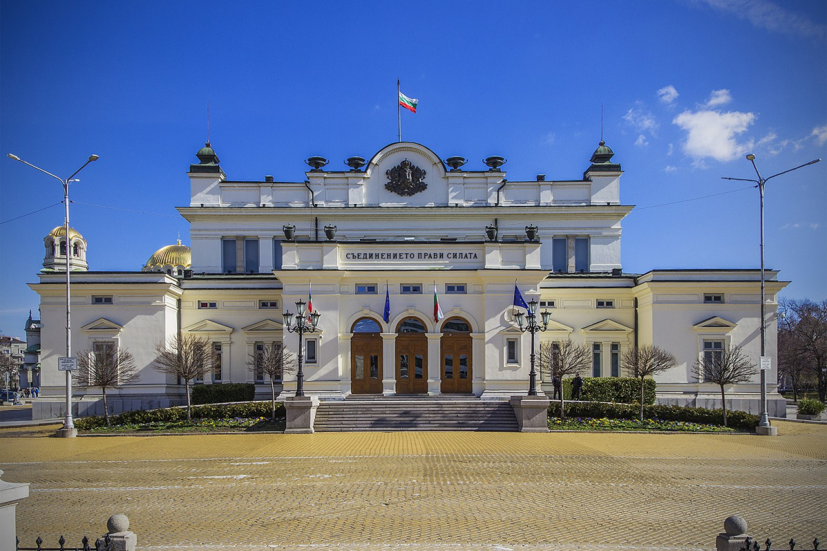 Parlamentsgebäude in Sofia