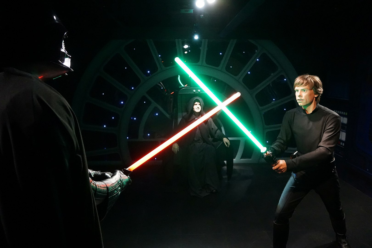 Luke Skywalker, Darth Vader und der Imperator