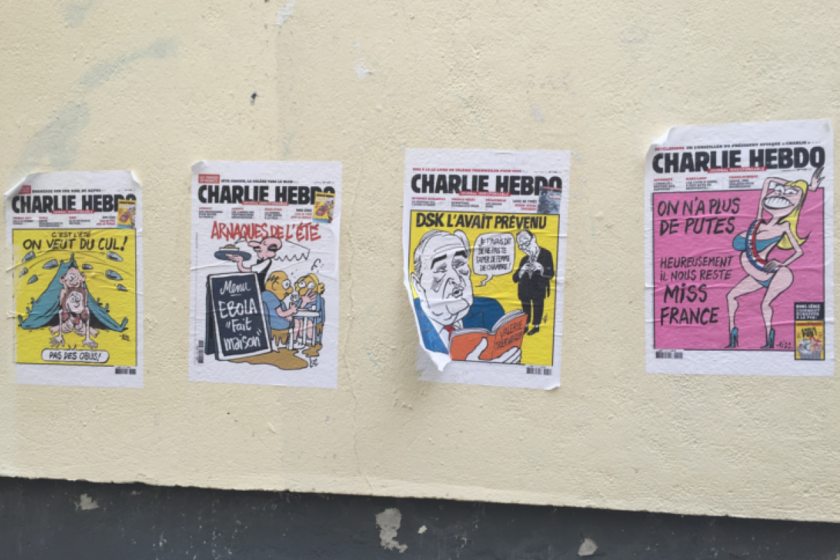 Charlie Hebdo Titelseiten