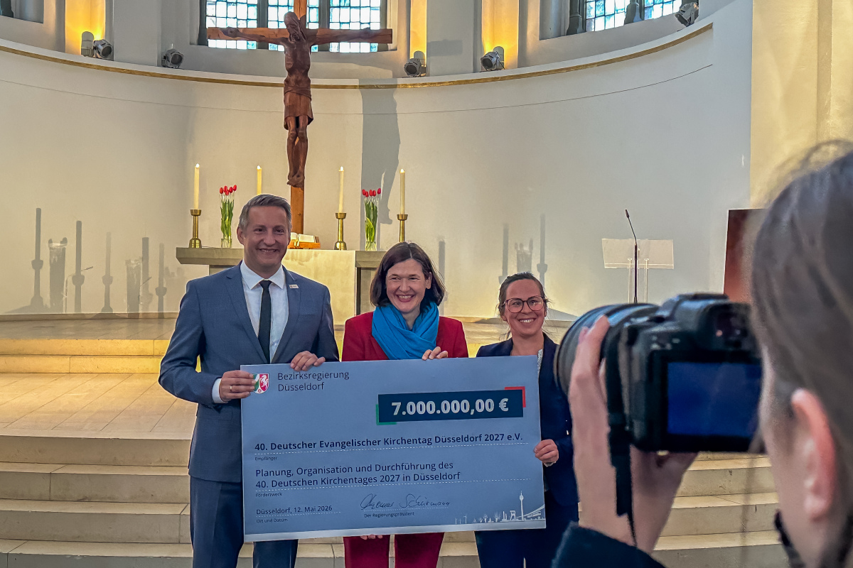 7 Mio für den ev. Kirchentag