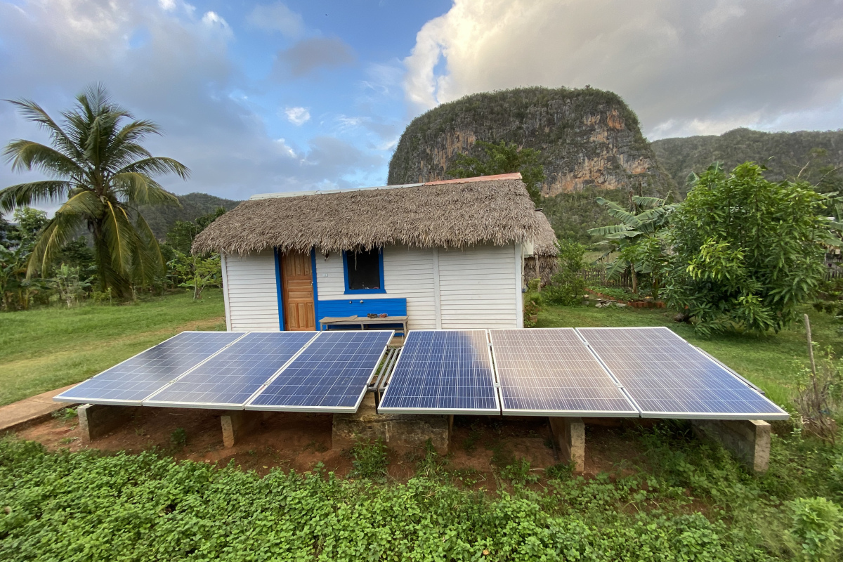 Photovoltaik Anlage, Kuba 2024