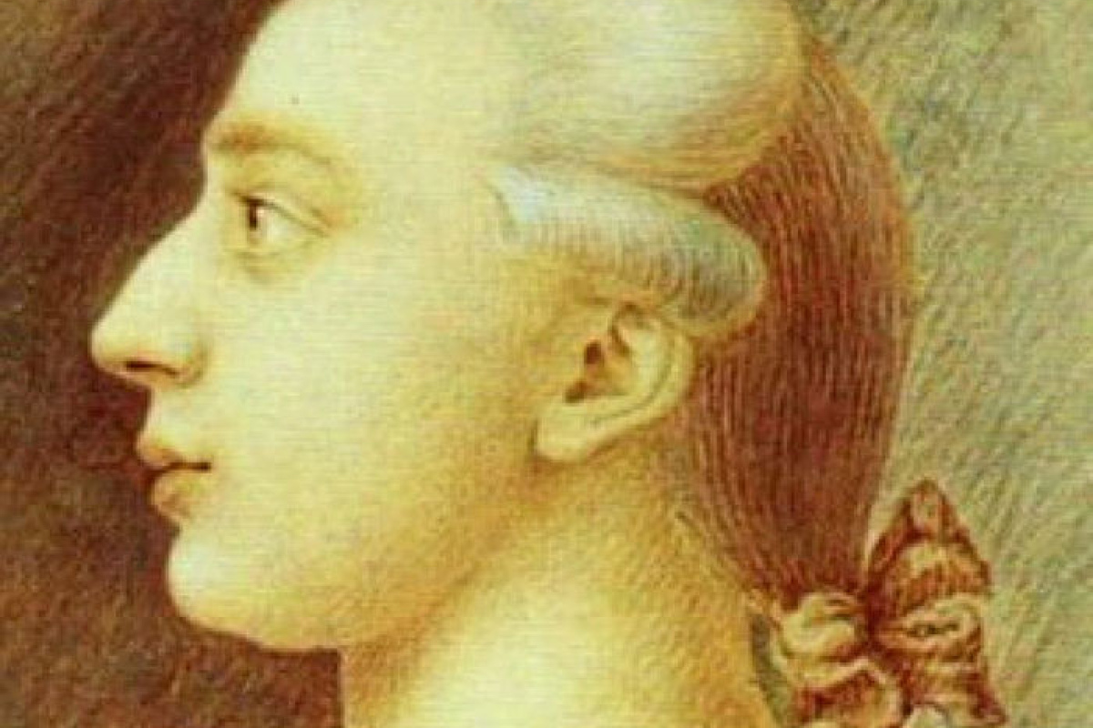 Giacomo Casanova, porträtiert von Francesco Casanova, um 1750–1755