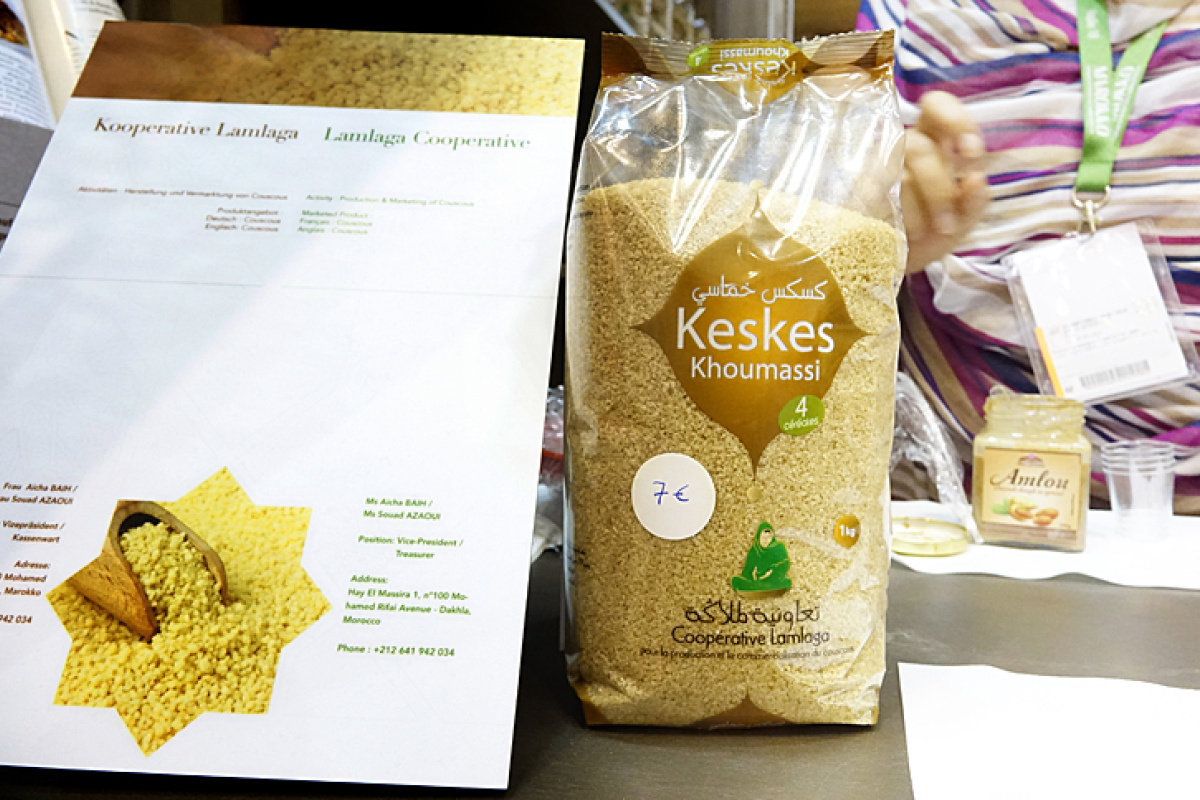 Cooperative Lamlaga, Dakhla bietet Couscous