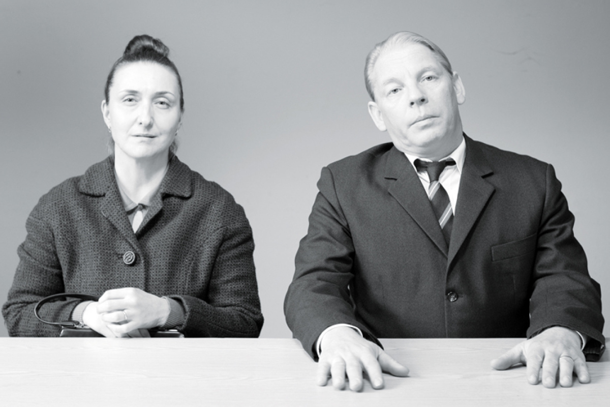 1966  Rugbys Eltern, Mutter Ursula Ofner, Ben Becker, Vater und Haushaltsvorstand