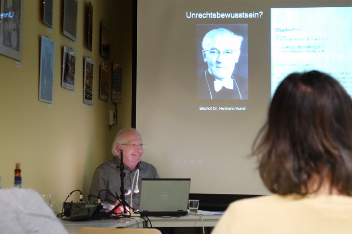 ein Zitat von Bischof Hermann Kunst