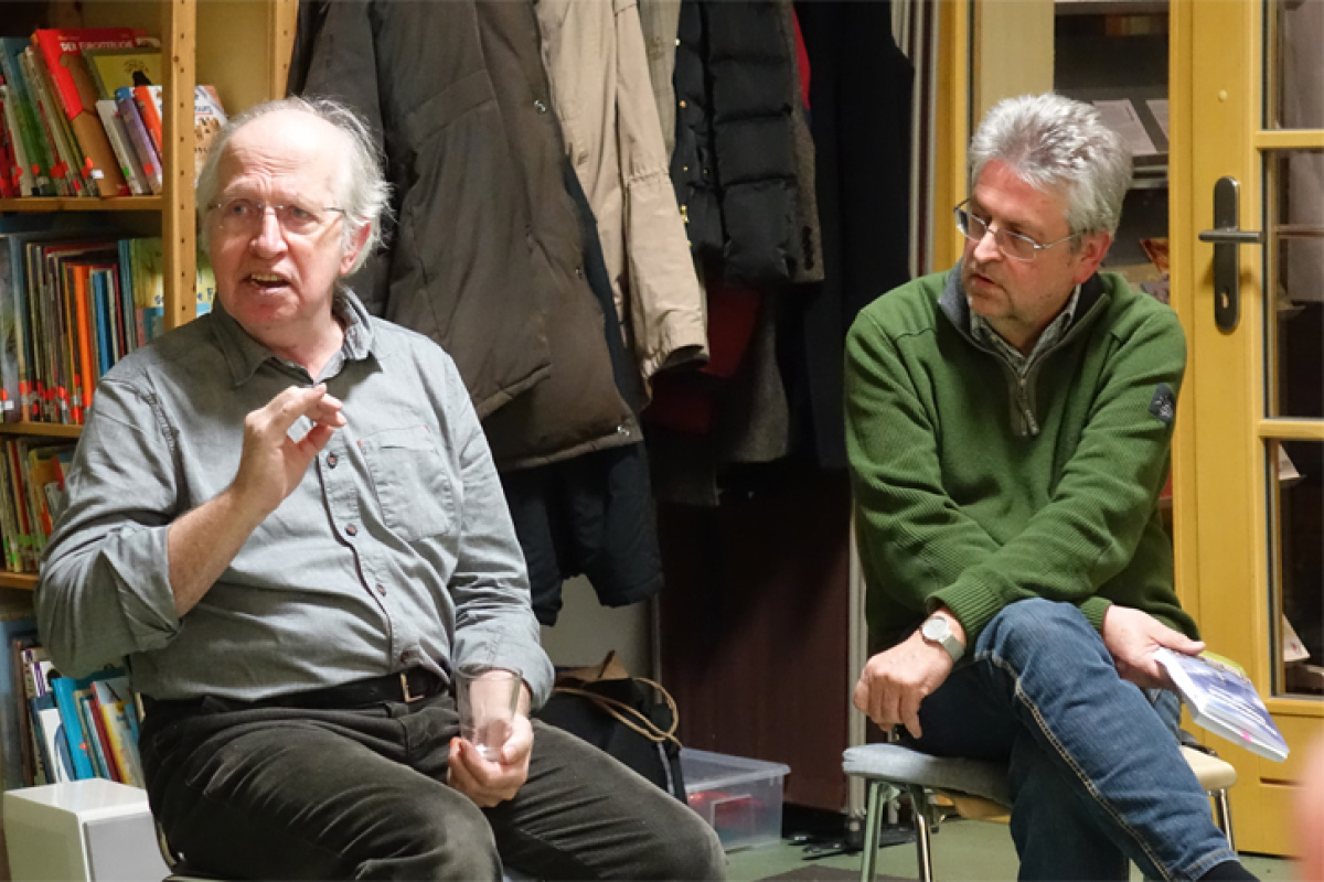 Dr. Carsten Frerk (l) und Manfred Isemeyer (r)