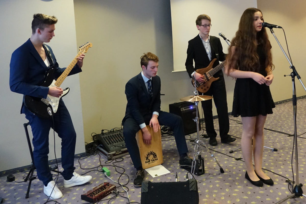 "Feldweg 7", Schüler-Band aus Anklam