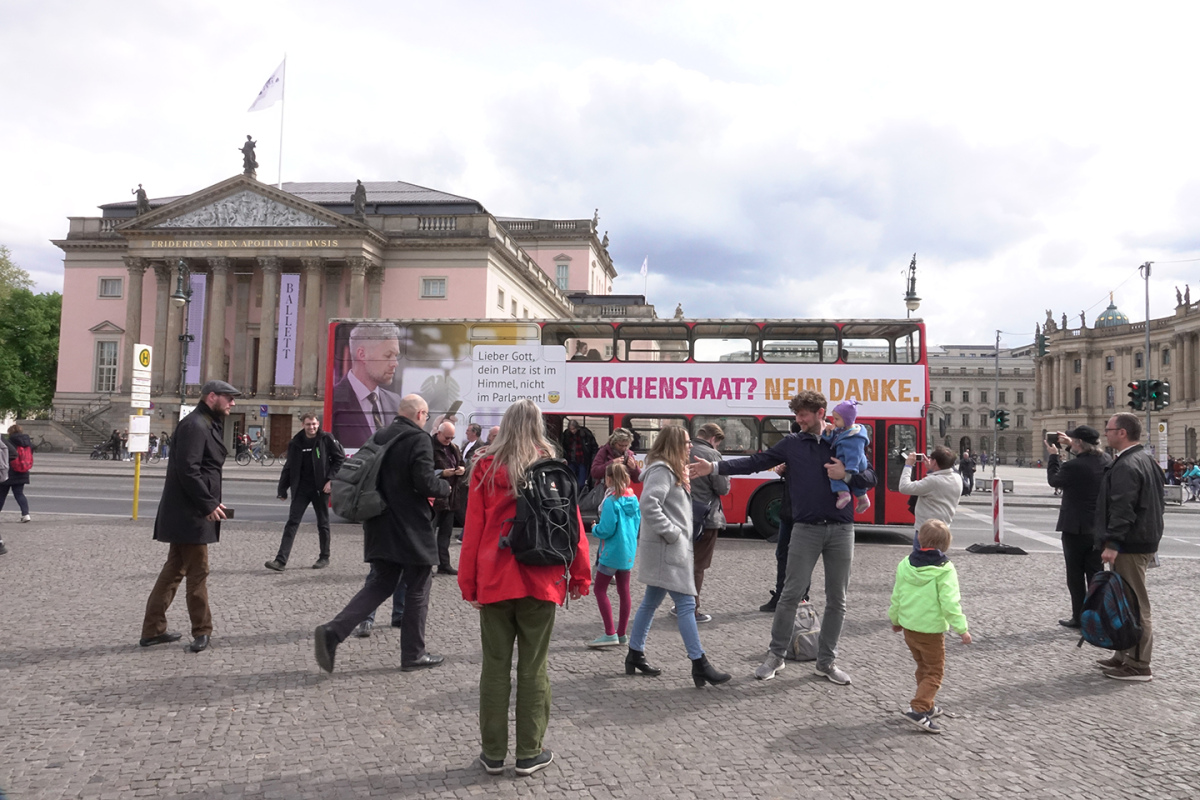 Der Bus in Berlin