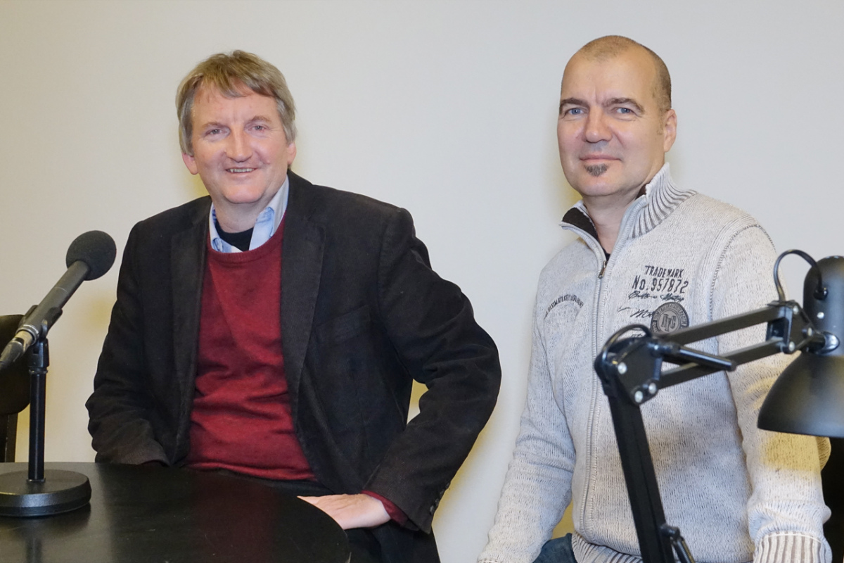 Heinz-Werner Kubitza (l.) und Hellge Haufe (r.)