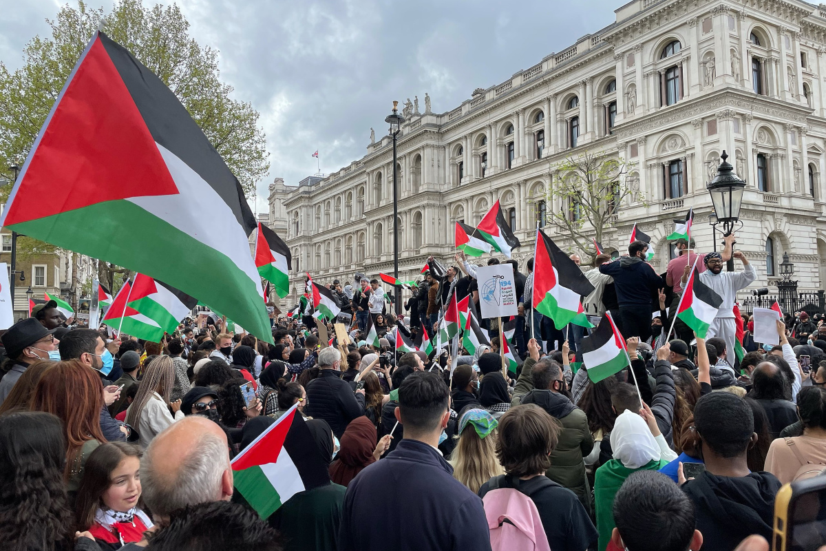 Pro-Palästina-Demo in London