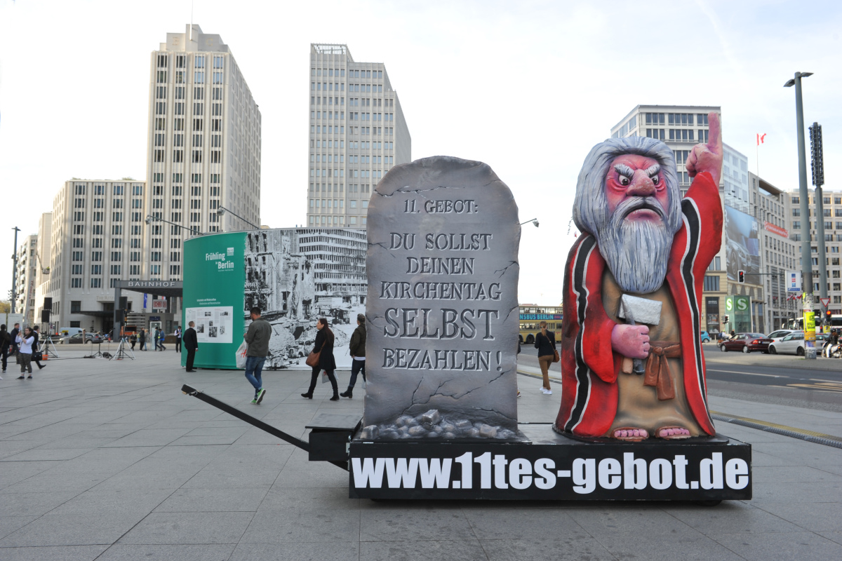 Moses auf dem Potsdamer Platz