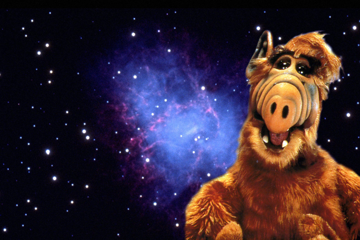 "Alf"aus der gleichnamigen Fernsehserie
