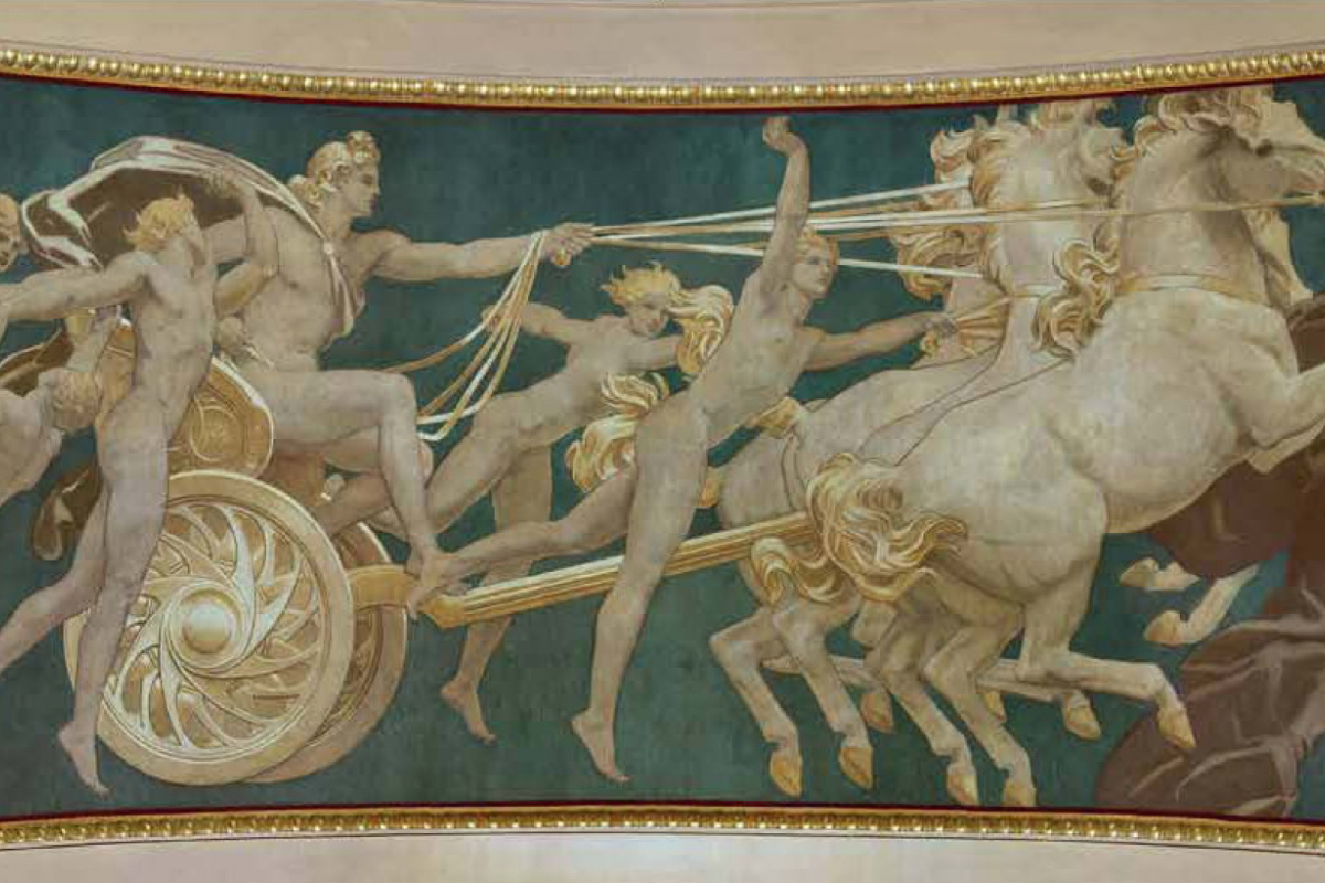 Apollo/Sol auf dem Sonnenwagen
