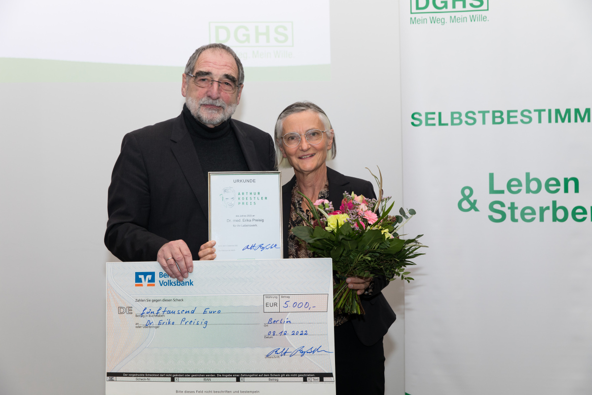 Robert Roßbruch und Erika Preisig