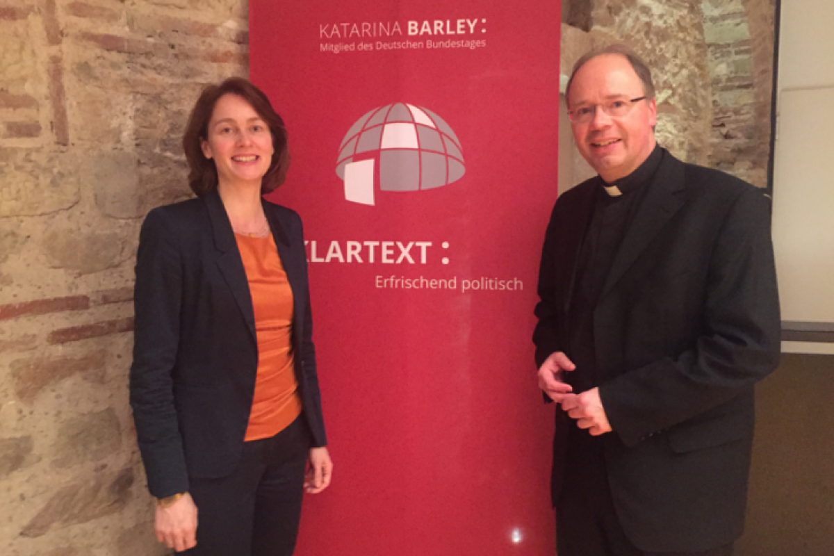 Katarina Barley und Stephan Ackermann