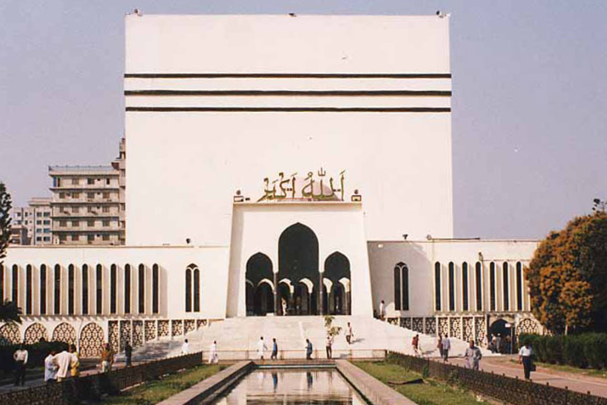 Das Bait ul-Mokarram in Dhaka, Bangladeschs größte Moschee