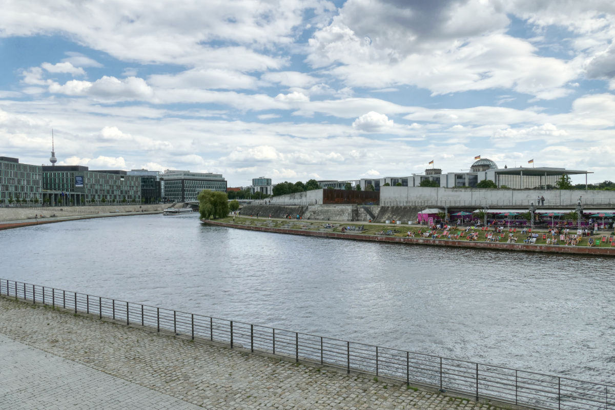 Regierungsviertel in Berlin