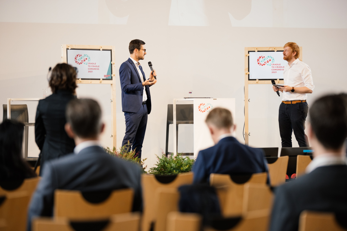 Etappe 1 des dreiteiligen Cradle to Cradle Congress in Freiburg