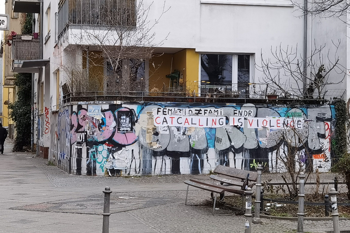"Catcalling is Violence"