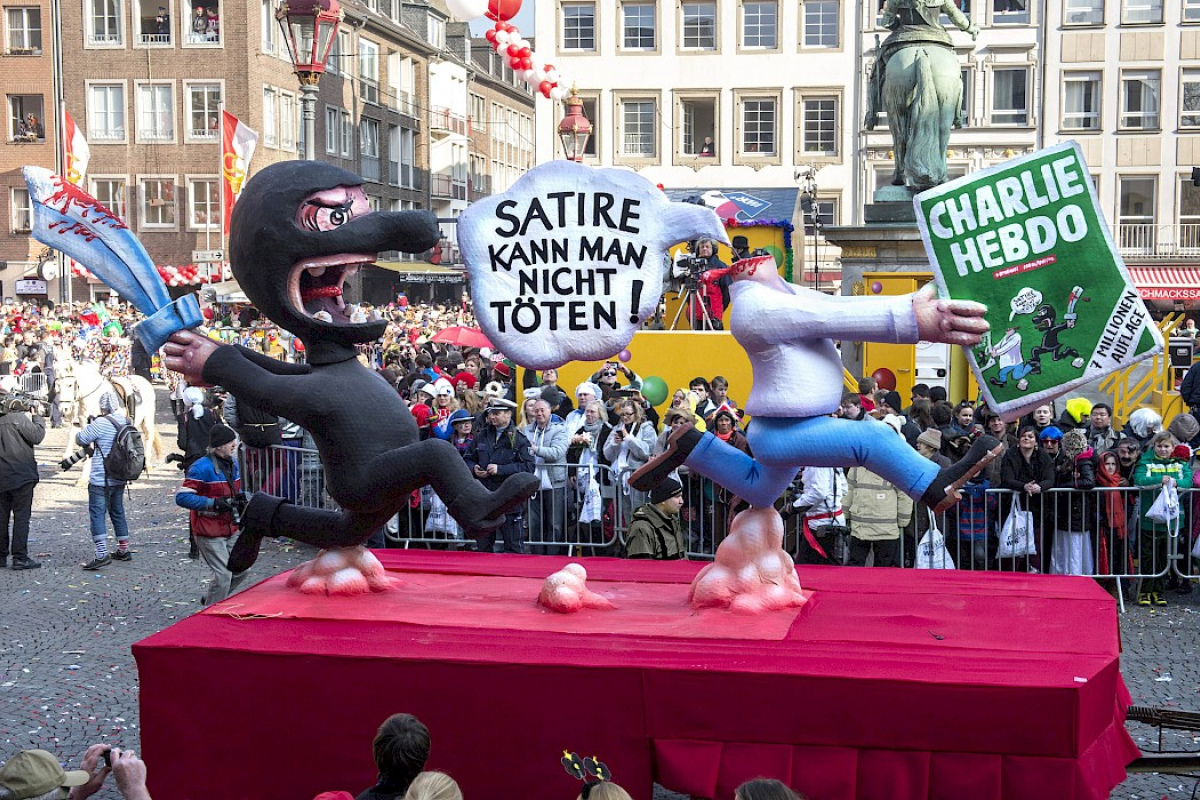 Charlie Hebdo, Satire kann man nicht töten